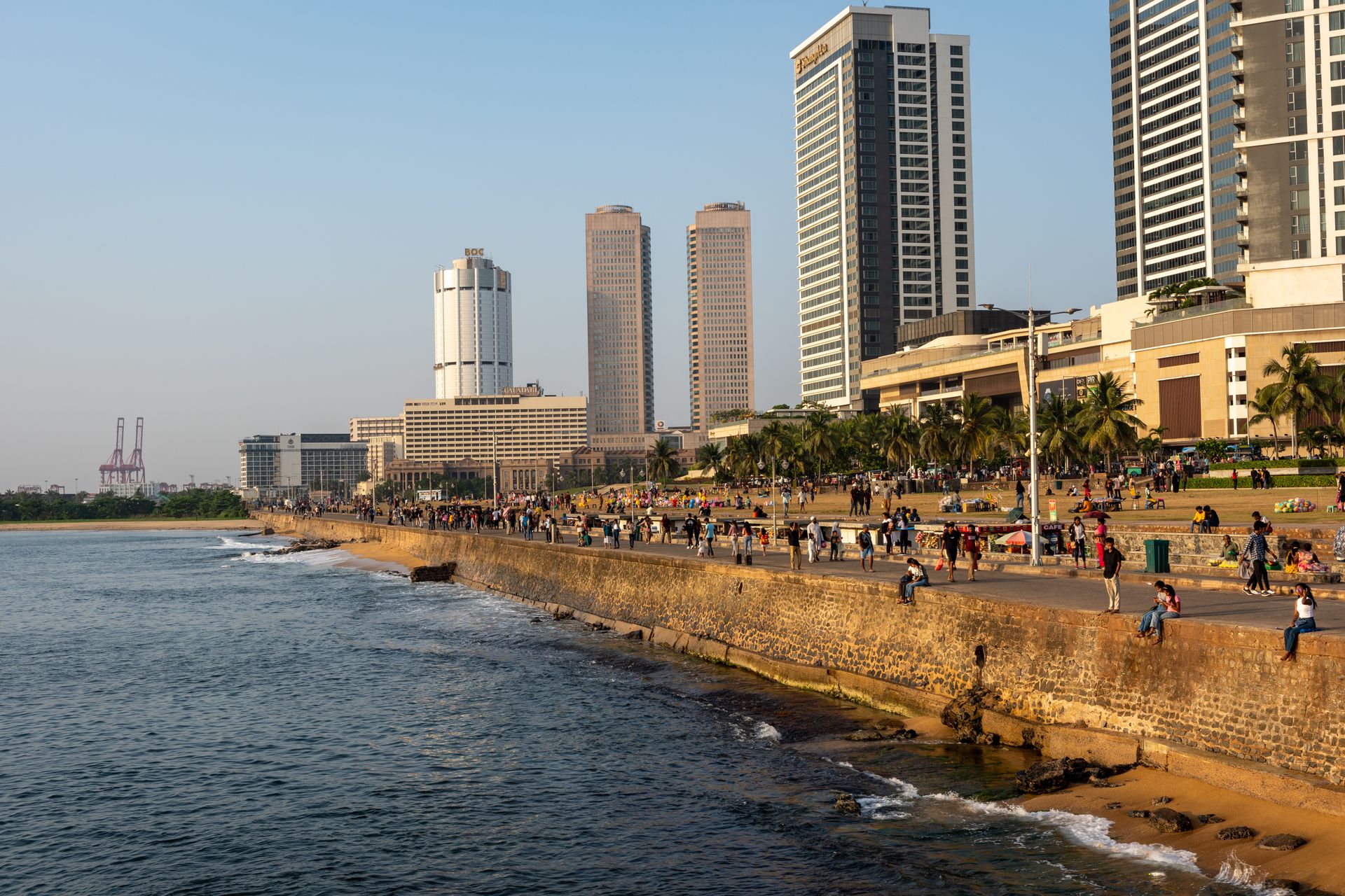 Galle Face Green — Colombo Travel Guide cover illustration